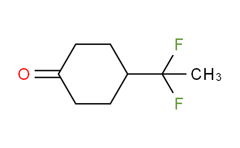 CAS No. 1205751-18-3, 4-(1,1-difluoroethyl)cyclohexanone
