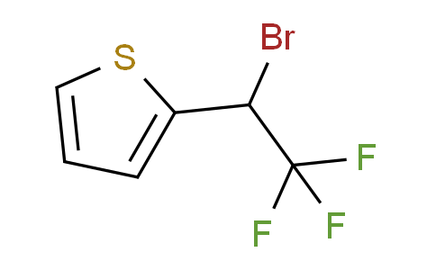 CAS No. 1249101-79-8, 2-(1-bromo-2,2,2-trifluoroethyl)thiophene