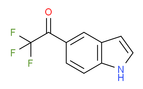CAS No. 170366-90-2, 2,2,2-trifluoro-1-(1H-indol-5-yl)ethanone