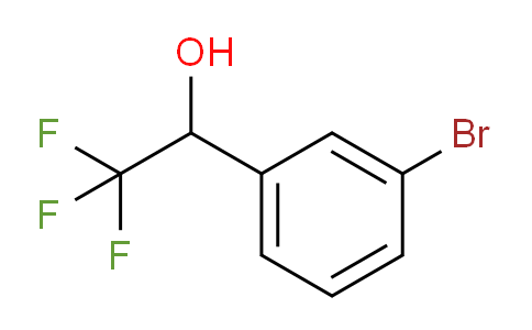 CAS No. 446-63-9, 1-(3-Bromophenyl)-2,2,2-trifluoroethanol