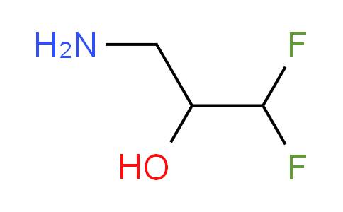 CAS No. 433-46-5, 3-Amino-1,1-difluoro-2-propanol