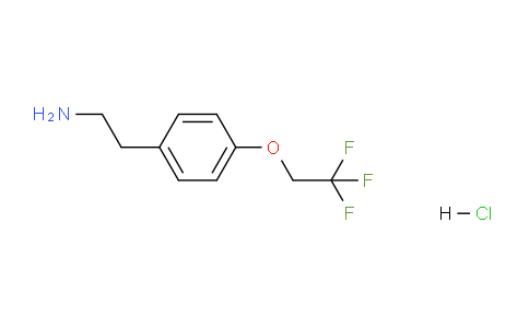 CAS No. 2044706-96-7, 2-[4-(2,2,2-Trifluoroethoxy)phenyl]ethylamine Hydrochloride