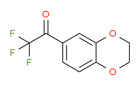 CAS No. 122243-34-9, 1-(2,3-dihydrobenzo[b][1,4]dioxin-6-yl)-2,2,2-trifluoroethan-1-one