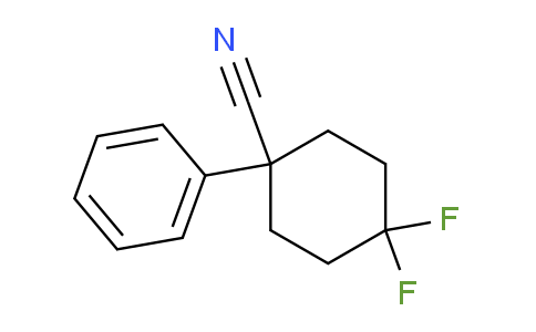 CAS No. 1246744-42-2, 4,4-difluoro-1-phenylcyclohexane-1-carbonitrile