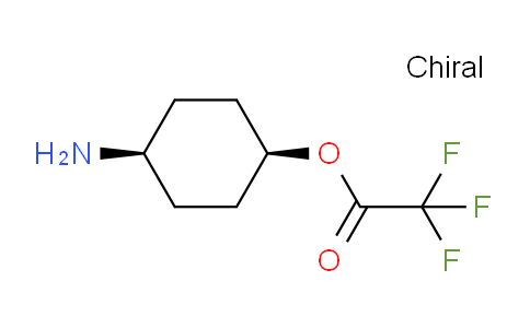 CAS No. 809288-10-6, cis-4-Aminocyclohexyl 2,2,2-trifluoroacetate
