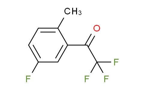 CAS No. 886369-93-3, 2,2,2-trifluoro-1-(5-fluoro-2-methylphenyl)ethan-1-one