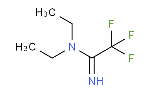 CAS No. 1584-07-2, N,N-diethyl-2,2,2-trifluoroacetimidamide
