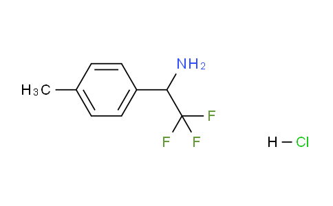 CAS No. 1186195-01-6, 2,2,2-trifluoro-1-(p-tolyl)ethan-1-amine hydrochloride