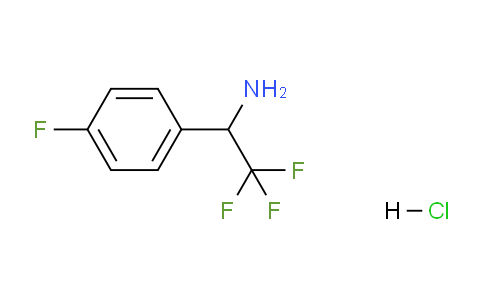 CAS No. 1184980-60-6, 2,2,2-trifluoro-1-(4-fluorophenyl)ethan-1-amine hydrochloride