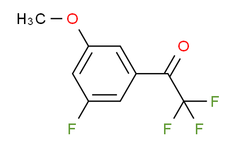 CAS No. 1256482-19-5, 2,2,2-trifluoro-1-(3-fluoro-5-methoxyphenyl)ethan-1-one