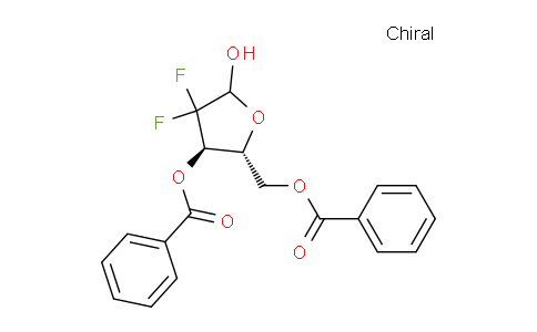 CAS No. 143157-22-6, 2-Deoxy-2,2-difluoro-D-ribofuranose-3,5-dibenzoate