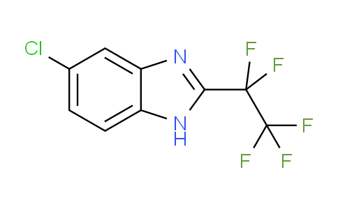 CAS No. 58457-67-3, 5-chloro-2-(perfluoroethyl)-1H-benzo[d]imidazole