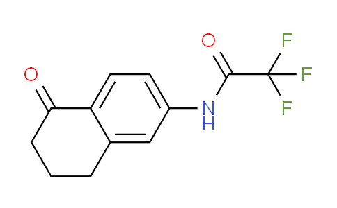CAS No. 90401-87-9, 2,2,2-trifluoro-N-(5-oxo-5,6,7,8-tetrahydronaphthalen-2-yl)acetamide