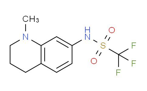 CAS No. 304690-95-7, 1,1,1-trifluoro-N-(1-methyl-1,2,3,4-tetrahydroquinolin-7-yl)methanesulfonamide