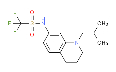 848080-35-3 | 1,1,1-Trifluoro-N-(1-isobutyl-1,2,3,4-tetrahydro-quinolin-7-yl)methanesulfonamide
