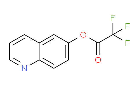 CAS No. 1000775-18-7, quinolin-6-yl 2,2,2-trifluoroacetate