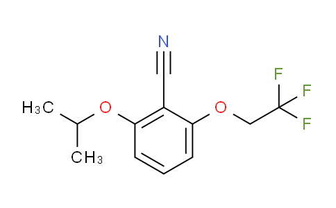 CAS No. 175204-05-4, 2-Isopropoxy-6-(2,2,2-trifluoroethoxy)-benzonitrile