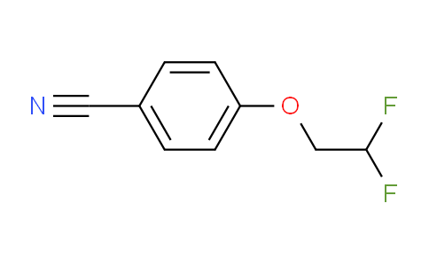 CAS No. 1184375-73-2, 4-(2,2-difluoroethoxy)benzonitrile