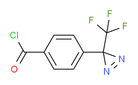 CAS No. 326923-35-7, 4-(3-(trifluoromethyl)-3H-diazirin-3-yl)benzoyl chloride