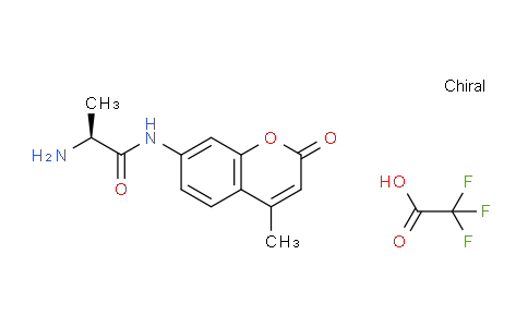CAS No. 96594-10-4, (S)-2-Amino-N-(4-methyl-2-oxo-2H-chromen-7-yl)propanamide 2,2,2-trifluoroacetate