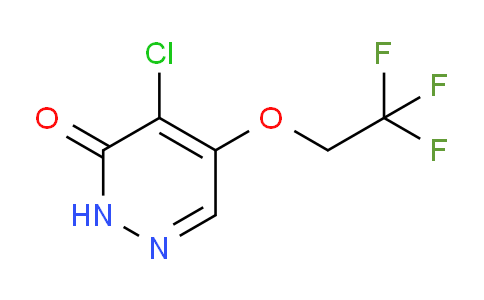 CAS No. 1346697-62-8, 4-chloro-5-(2,2,2-trifluoroethoxy)pyridazin-3(2H)-one