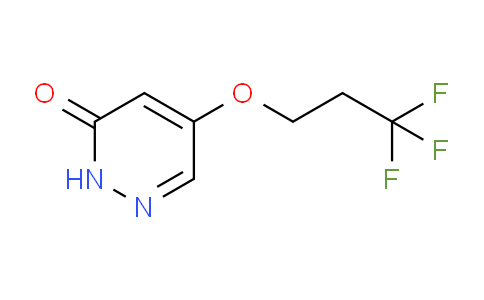CAS No. 1346697-89-9, 5-(3,3,3-trifluoropropoxy)pyridazin-3(2H)-one