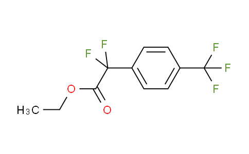 CAS No. 73789-96-5, Ethyl 2,2-difluoro-2-[4-(trifluoromethyl)phenyl]acetate