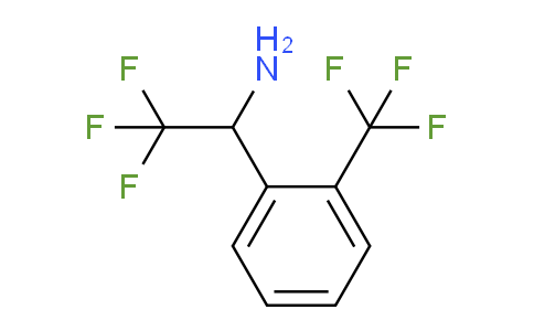 CAS No. 1211507-43-5, 2,2,2-trifluoro-1-(2-(trifluoromethyl)phenyl)ethan-1-amine