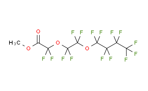 CAS No. 129301-40-2, Methyl 2,2-difluoro-2-(1,1,2,2-tetrafluoro-2-(perfluorobutoxy)ethoxy)acetate