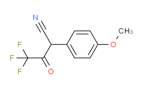 CAS No. 22102-05-2, 4,4,4-Trifluoro-2-(4-methoxy-phenyl)-3-oxo-butyronitrile