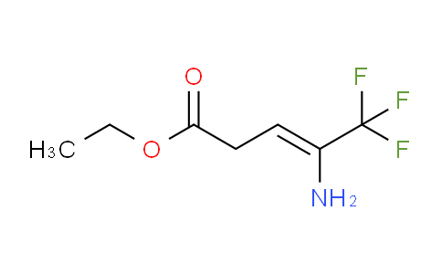 CAS No. 220719-76-6, ethyl (Z)-4-amino-5,5,5-trifluoropent-3-enoate