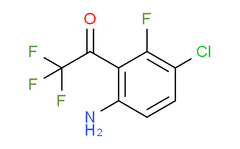 CAS No. 277301-95-8, 1-(6-amino-3-chloro-2-fluorophenyl)-2,2,2-trifluoroethan-1-one
