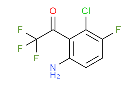 CAS No. 277301-94-7, 1-(6-amino-2-chloro-3-fluorophenyl)-2,2,2-trifluoroethan-1-one