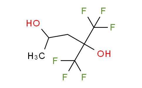 CAS No. 34844-48-9, 1,1,1-Trifluoro-2-trifluoromethyl-2,4-pentanediol