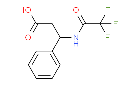 CAS No. 21735-63-7, 3-Phenyl-3-(2,2,2-trifluoro-acetylamino)-propionic acid