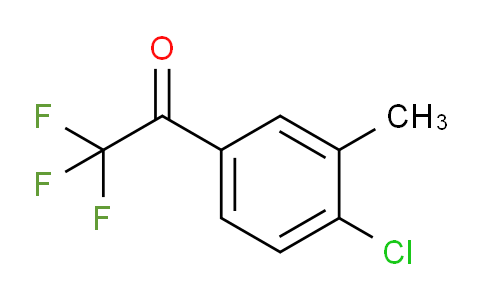CAS No. 286017-71-8, 4'-Chloro-3'-methyl-2,2,2-trifluoroacetophenone