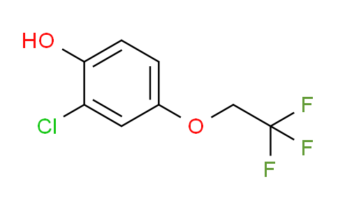CAS No. 444341-80-4, 2-Chloro-4-(2,2,2-trifluoroethoxy)phenol