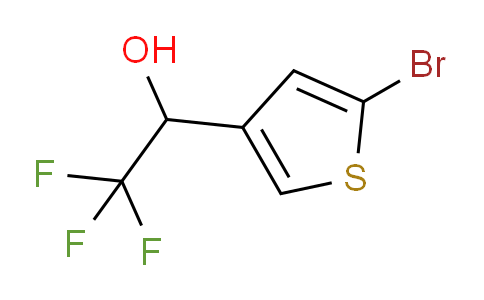CAS No. 1314894-44-4, 1-(5-Bromothiophen-3-yl)-2,2,2-trifluoroethanol