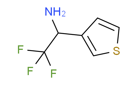 CAS No. 1207175-66-3, 2,2,2-trifluoro-1-(thiophen-3-yl)ethan-1-amine
