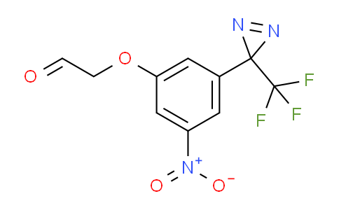 CAS No. 212207-96-0, 2-(3-nitro-5-(3-(trifluoromethyl)-3H-diazirin-3-yl)phenoxy)acetaldehyde