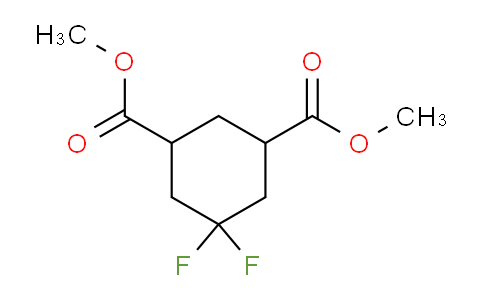 CAS No. 1296114-57-2, dimethyl 5,5-difluorocyclohexane-1,3-dicarboxylate