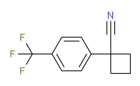 CAS No. 29786-44-5, 1-[4-(Trifluoromethyl)phenyl]-cyclobutanecarbonitrile