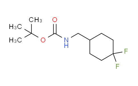CAS No. 809273-64-1, tert-butyl ((4,4-difluorocyclohexyl)methyl)carbamate