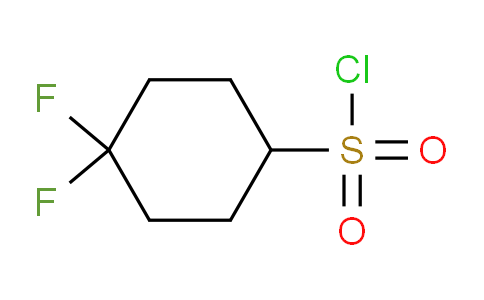 4,4-difluorocyclohexane-1-sulfonyl chloride