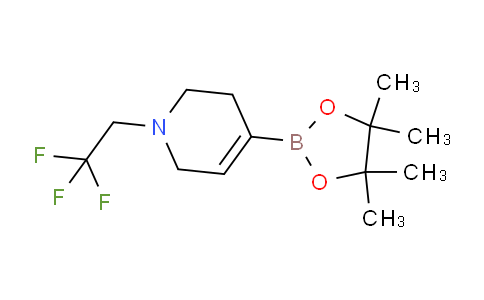 4-(4,4,5,5-Tetramethyl-1,3,2-dioxaborolan-2-yl)-1-(2,2,2-trifluoroethyl)-1,2,3,6-tetrahydropyridine