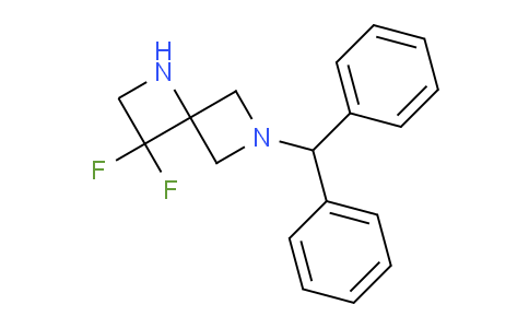 CAS No. 1363404-83-4, 6-Benzhydryl-3,3-difluoro-1,6-diazaspiro[3.3]heptane