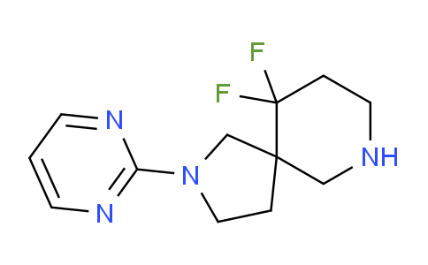 CAS No. 1422134-91-5, 10,10-Difluoro-2-(pyrimidin-2-yl)-2,7-diazaspiro[4.5]decane