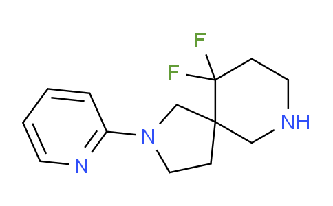 CAS No. 1422141-51-2, 10,10-Difluoro-2-(pyridin-2-yl)-2,7-diazaspiro[4.5]decane