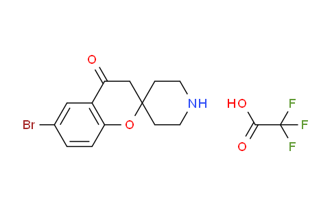 CAS No. 690632-09-8, 6-Bromospiro[chroman-2,4'-piperidin]-4-one 2,2,2-trifluoroacetate