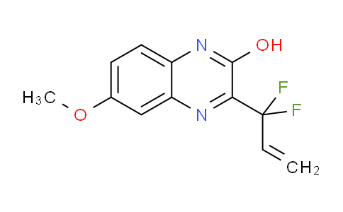 CAS No. 1535210-92-4, 3-(1,1-Difluoroallyl)-6-methoxyquinoxalin-2-ol